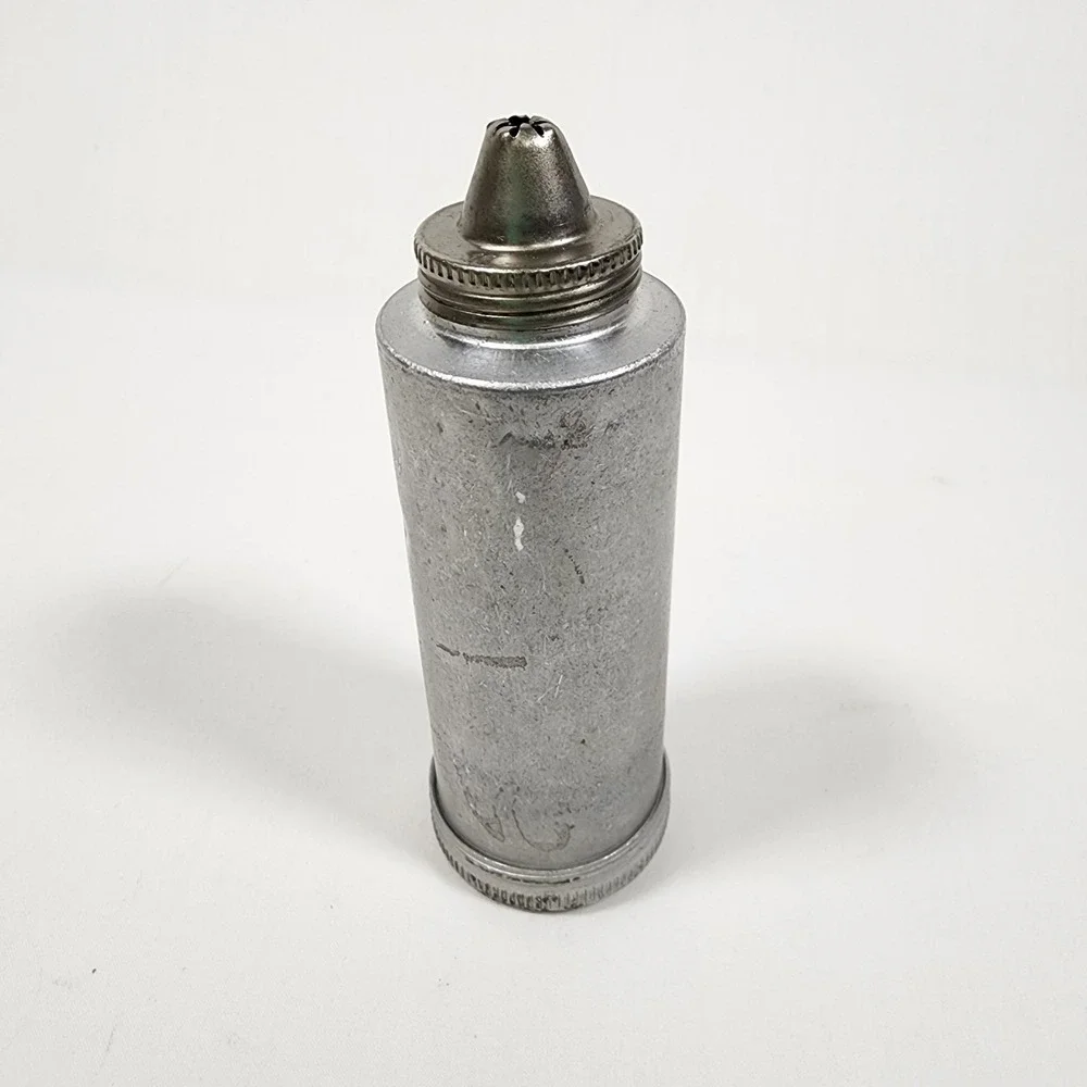 VINTAGE Cake Decorator Mirro Aluminum‎ Cookie Pastry 6 Tips Missing Press Handle